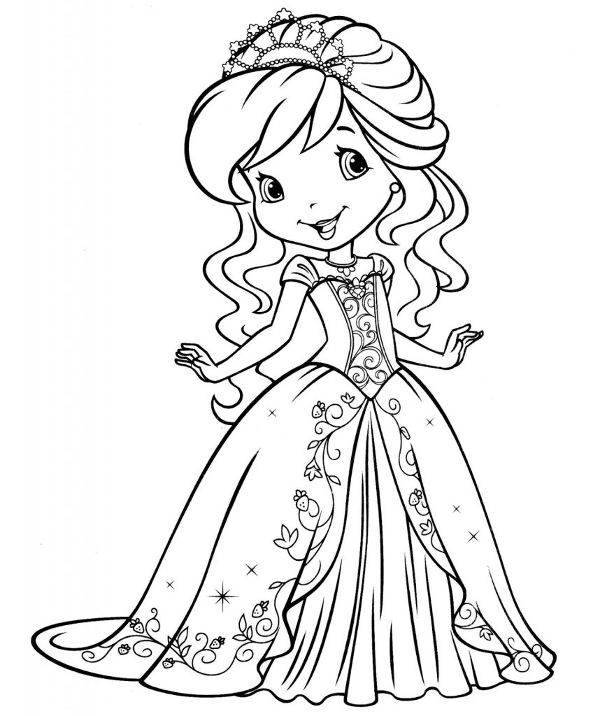  Coloring Pages Of A Girl 2