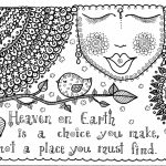 Doodle Heaven Coloring Pages