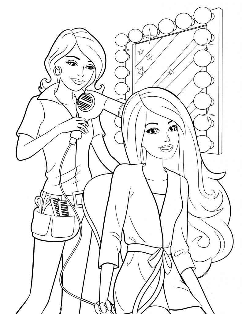 Fashion Coloring Pages for Girls