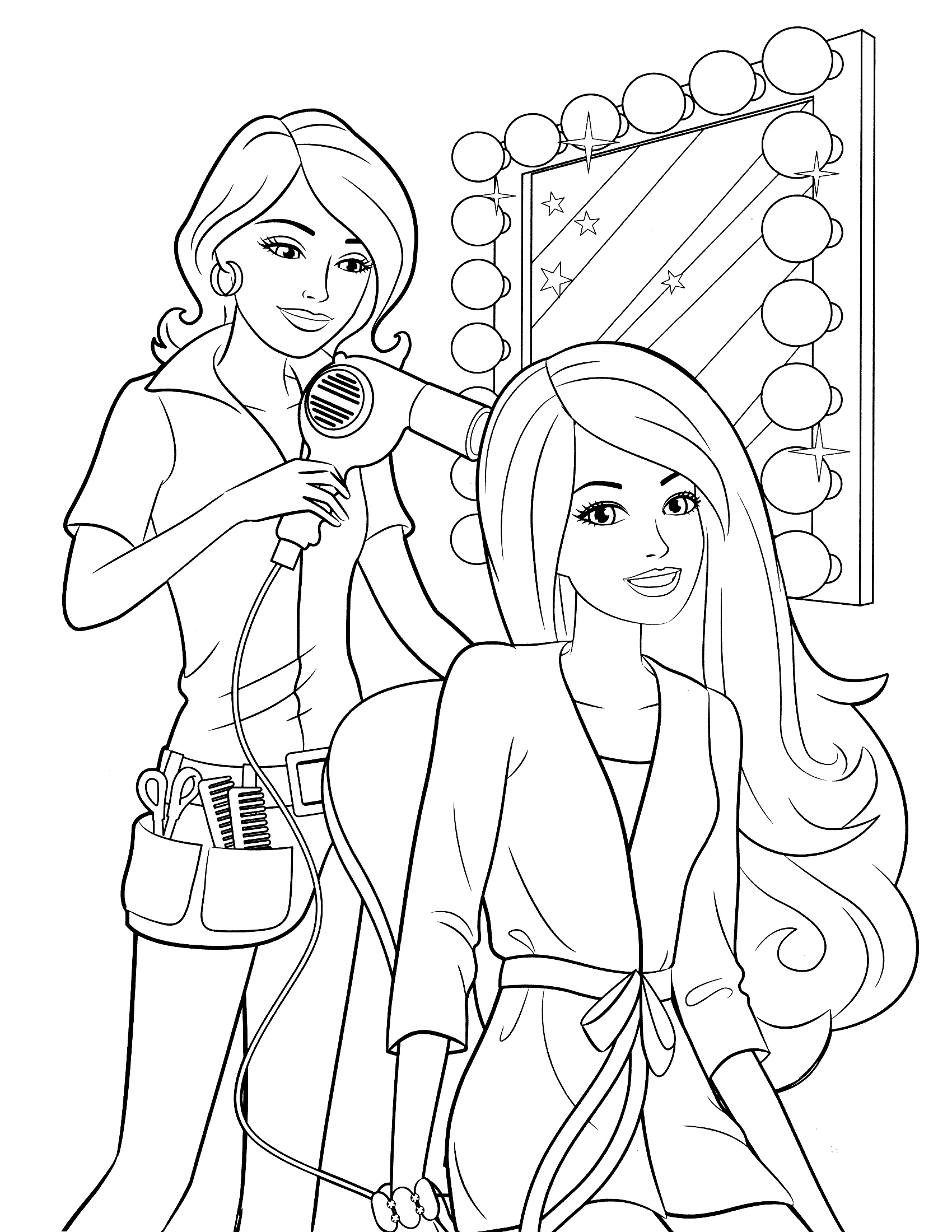 Featured image of post Fashion Coloring Pages For Kids Girls