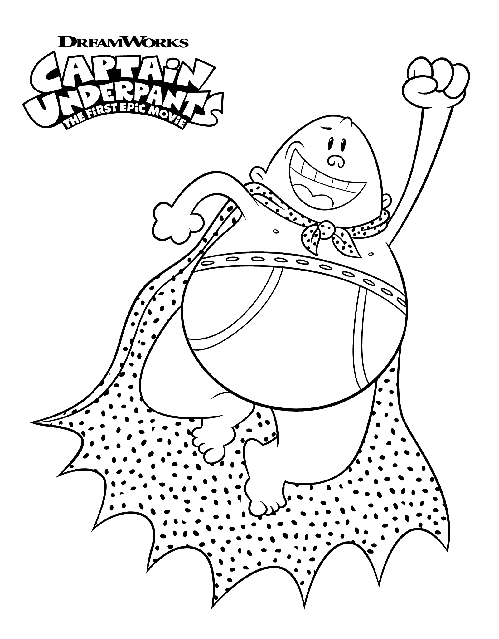 Captain Underpants Coloring Pages - Best Coloring Pages For Kids