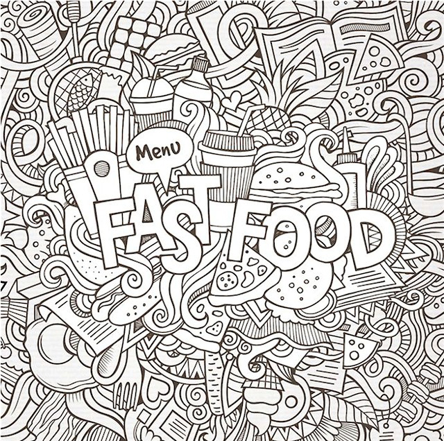Free Doodle Coloring Pages
