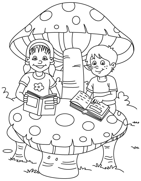 Books Coloring Pages - Best Coloring Pages For Kids