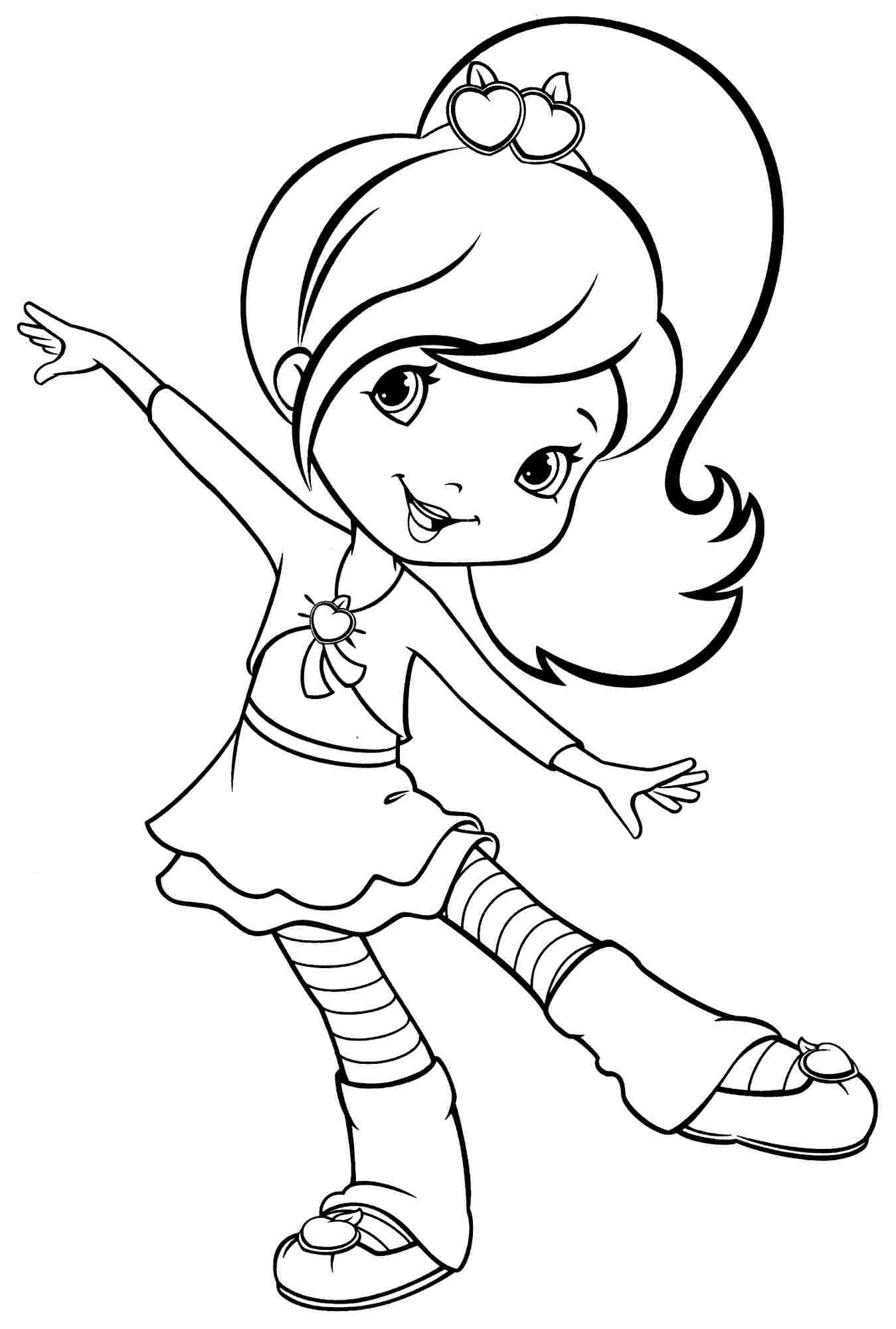 Coloring Pages for Girls - Best Coloring Pages For Kids