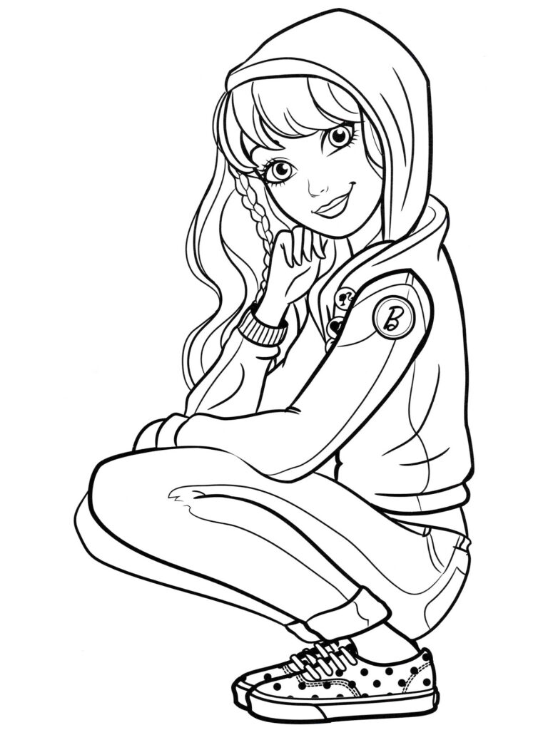 Coloring Pages for Girls - Best Coloring Pages For Kids