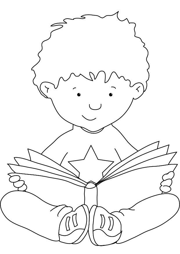 Print Books Coloring Pages
