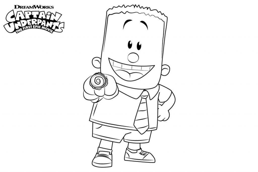 Captain Underpants Coloring Pages - Best Coloring Pages For Kids