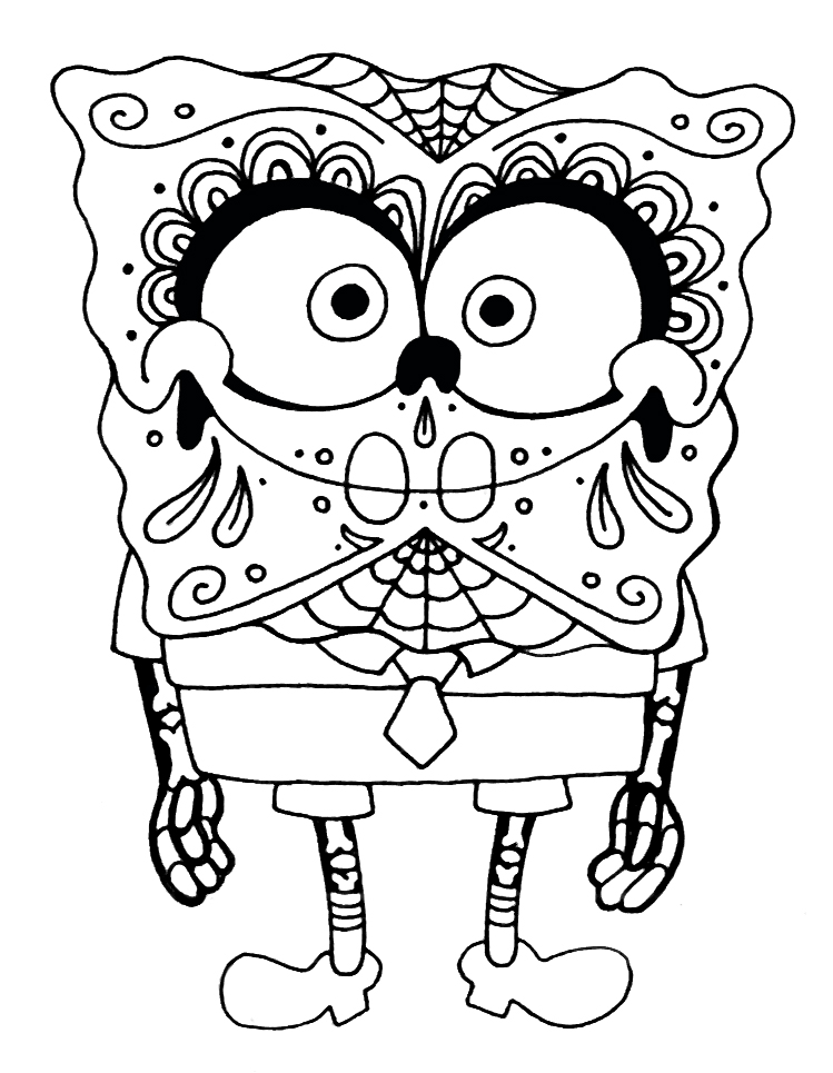 Sugar Skull Coloring Pages Best Coloring Pages For Kids