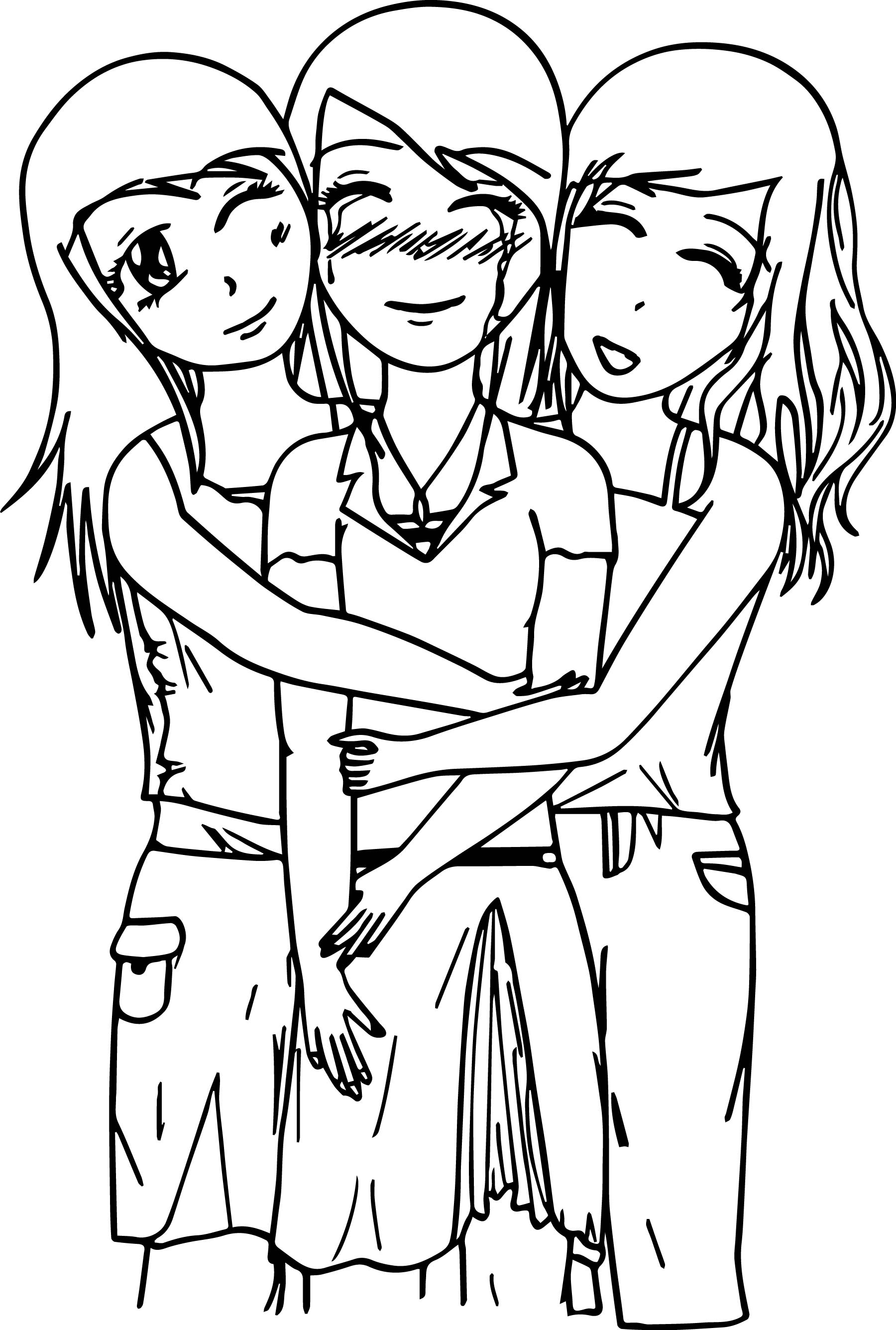 Best Friends Coloring Pages Best Coloring Pages For Kids