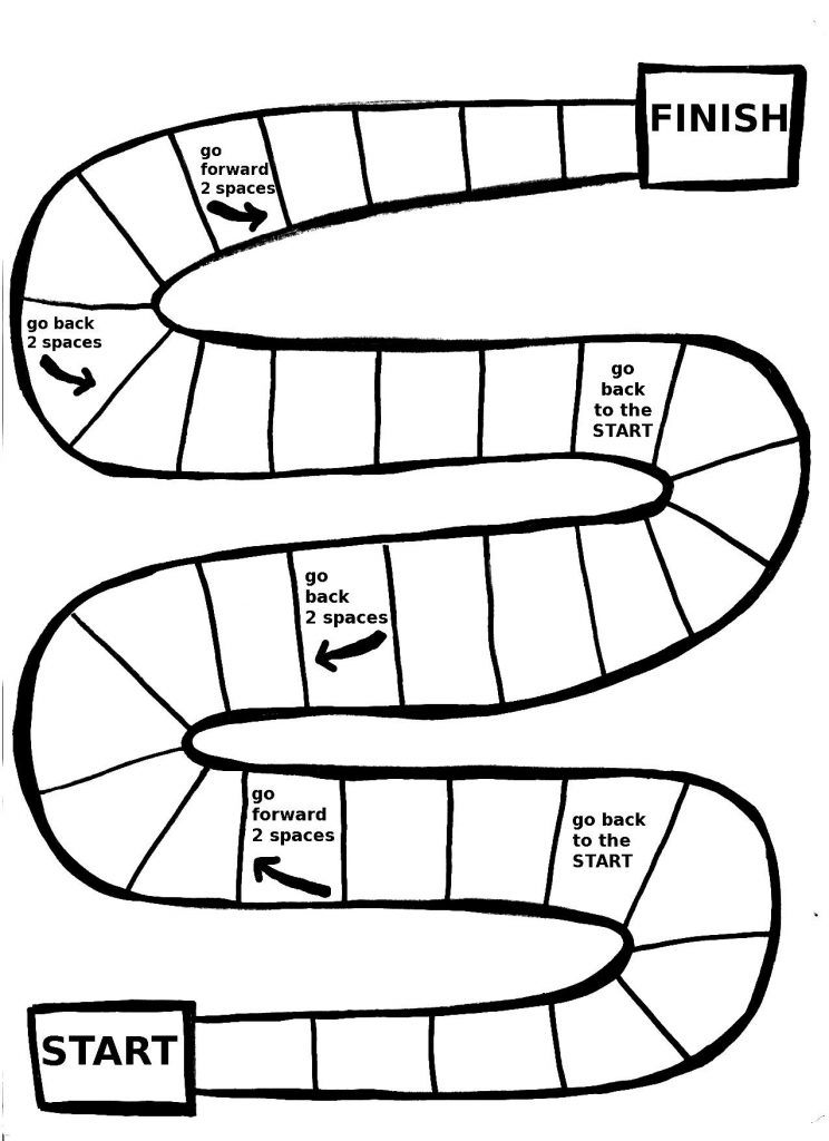 Printable Board Game Templates Printable World Holiday
