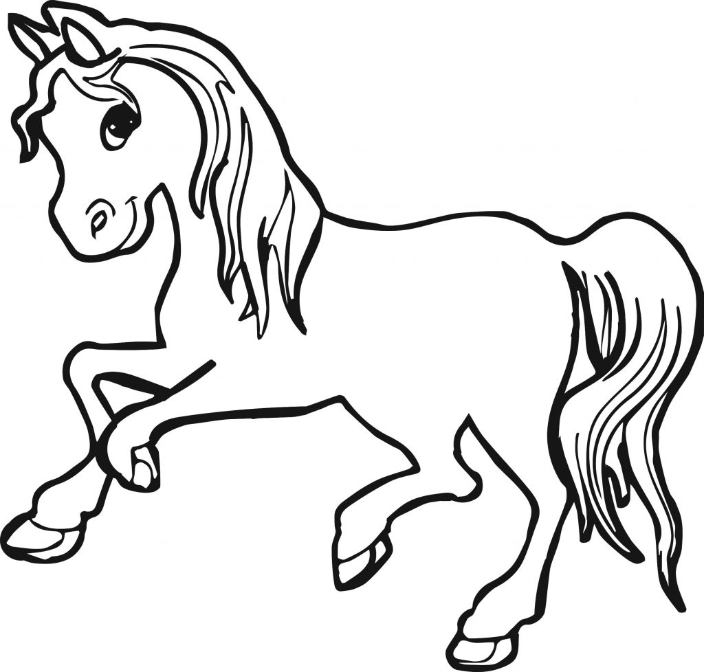 Adorable Pony Coloring Pages