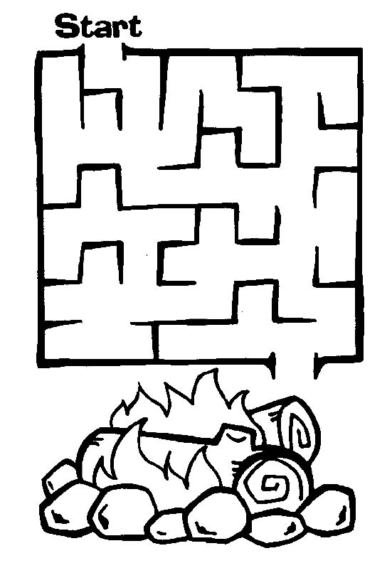 Download Easy Mazes. Printable Mazes for Kids. - Best Coloring Pages For Kids