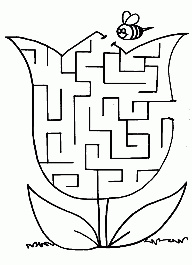 Download Easy Mazes. Printable Mazes for Kids. - Best Coloring Pages For Kids