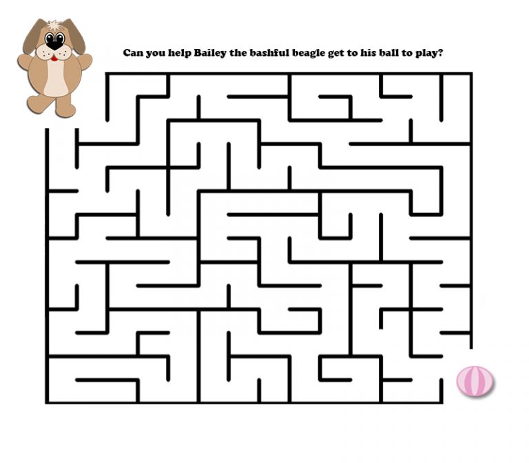 Easy Mazes. Printable Mazes for Kids. - Best Coloring Pages For Kids