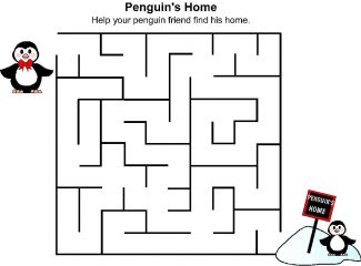Easy Mazes. Printable Mazes for Kids. - Best Coloring Pages For Kids