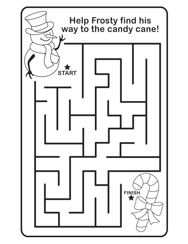 easy mazes printable mazes for kids best coloring