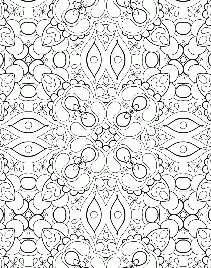 Conception de pages de coloriage de pleine conscience gratuite