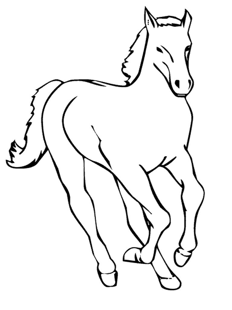 Free Pony Coloring Pages