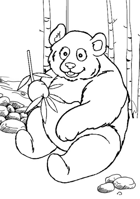 Free Printable Panda Coloring Pages