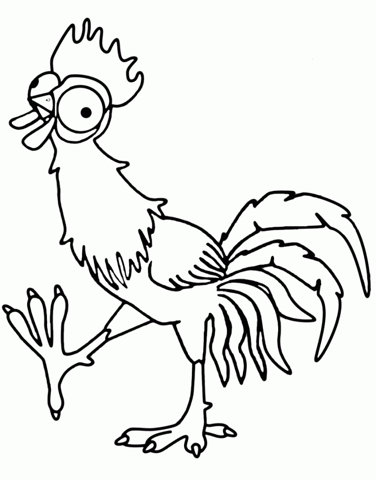 Chicken Coloring Pages - Best Coloring Pages For Kids