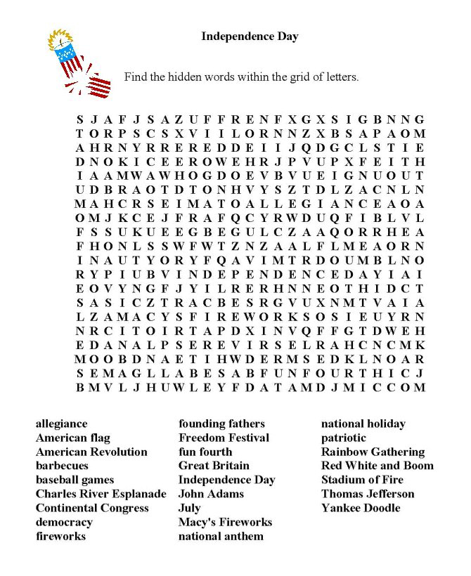 Word Search Games for Adults and Teens - Best Coloring Pages For Kids