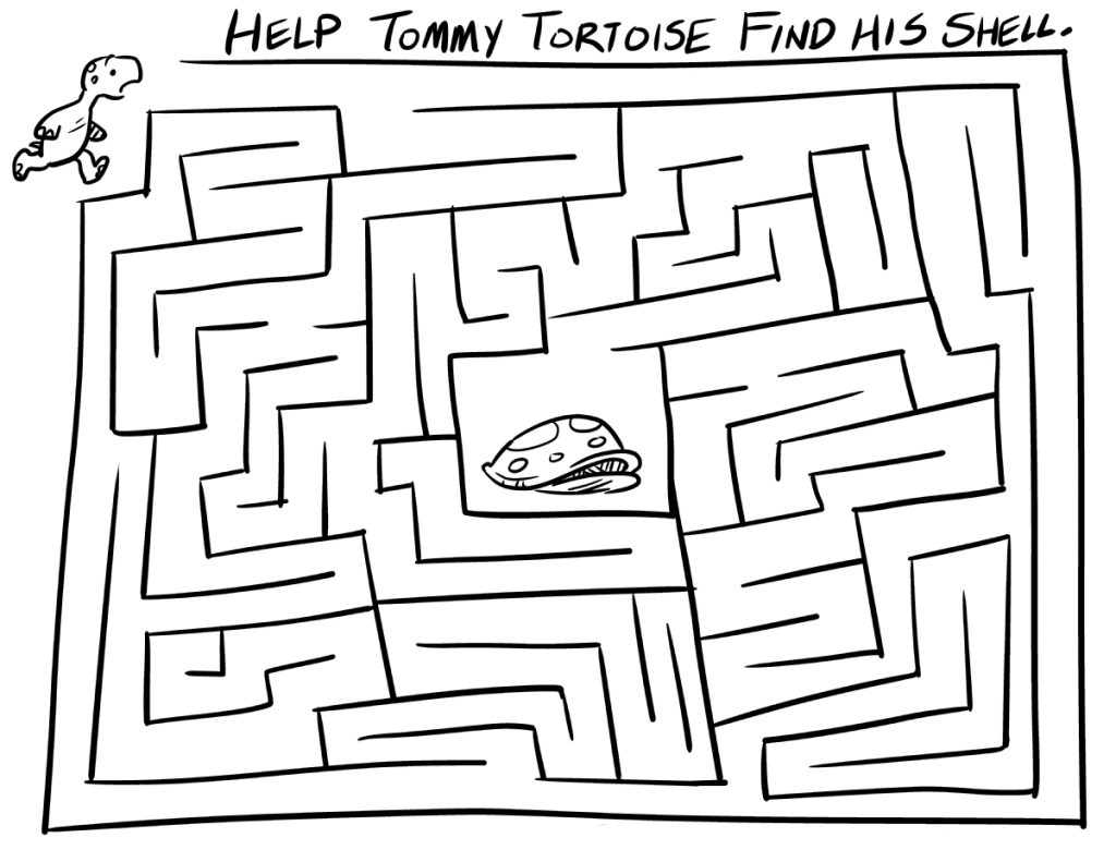 Easy Mazes Printable Mazes For Kids Best Coloring Pages For Kids