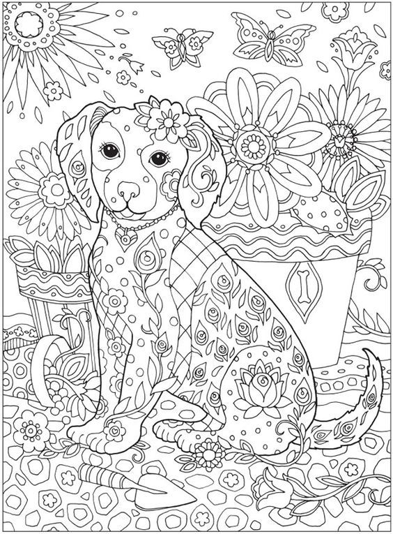 Coloriage animaux de la pleine conscience