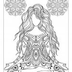 Mindfulness Coloring Pages Mediation