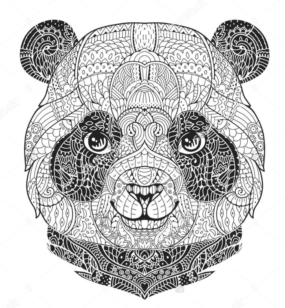 Print Free Panda Coloring Pages