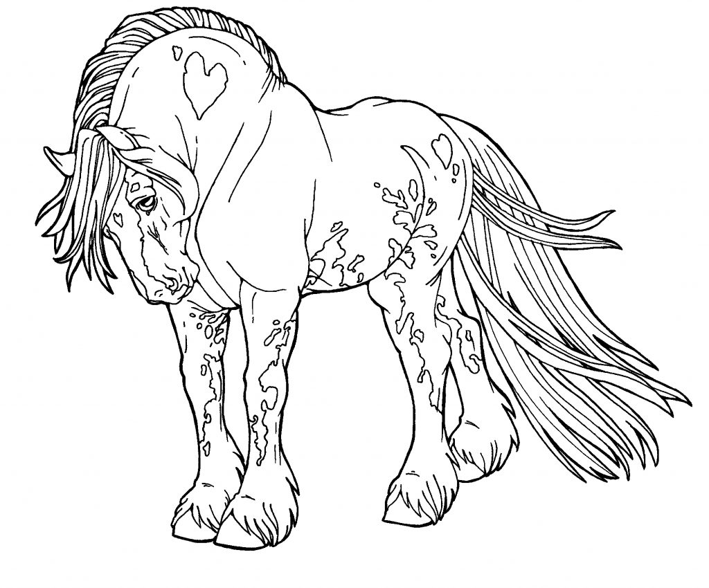 Pretty Pony Coloring Pages