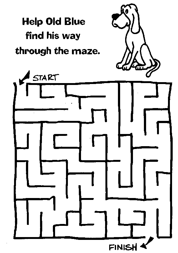 Download Easy Mazes. Printable Mazes for Kids. - Best Coloring Pages For Kids