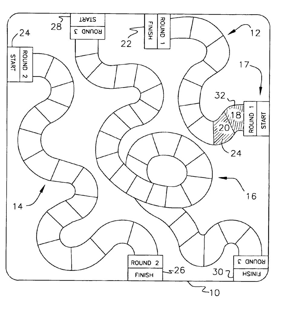 Printable Blank Candyland Board Game