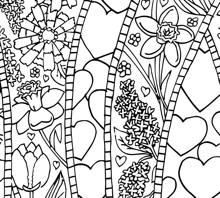 Printable Vegan Coloring Page—A Mindfulness Activity for Kids!