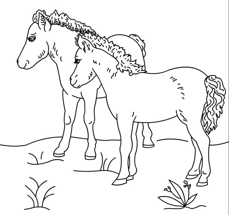 Pony Coloring Pages - Best Coloring Pages For Kids
