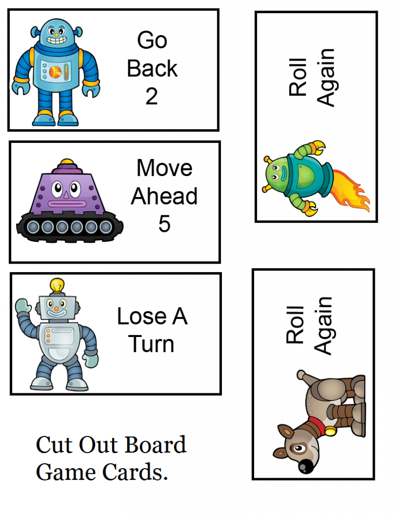 Robot Game Cards