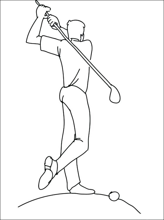 Golf Coloring Pages - Best Coloring Pages For Kids