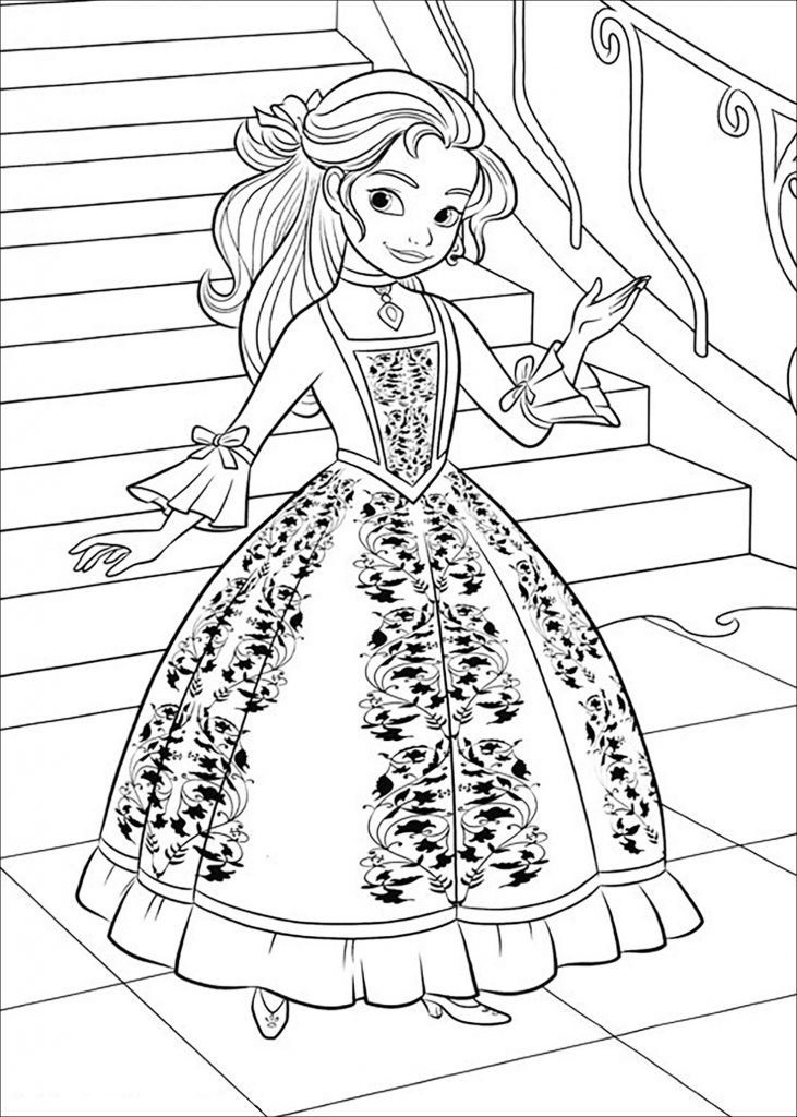 Elena Coloring Page Printables