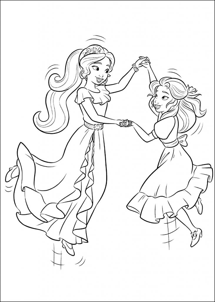 Elena of Avalor Coloring Pages - Isabel