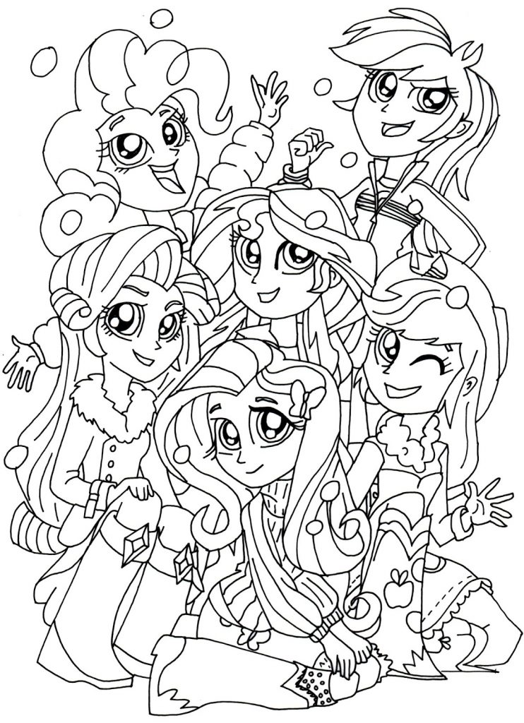 Equestria Girls Coloring Pages - Best Coloring Pages For Kids