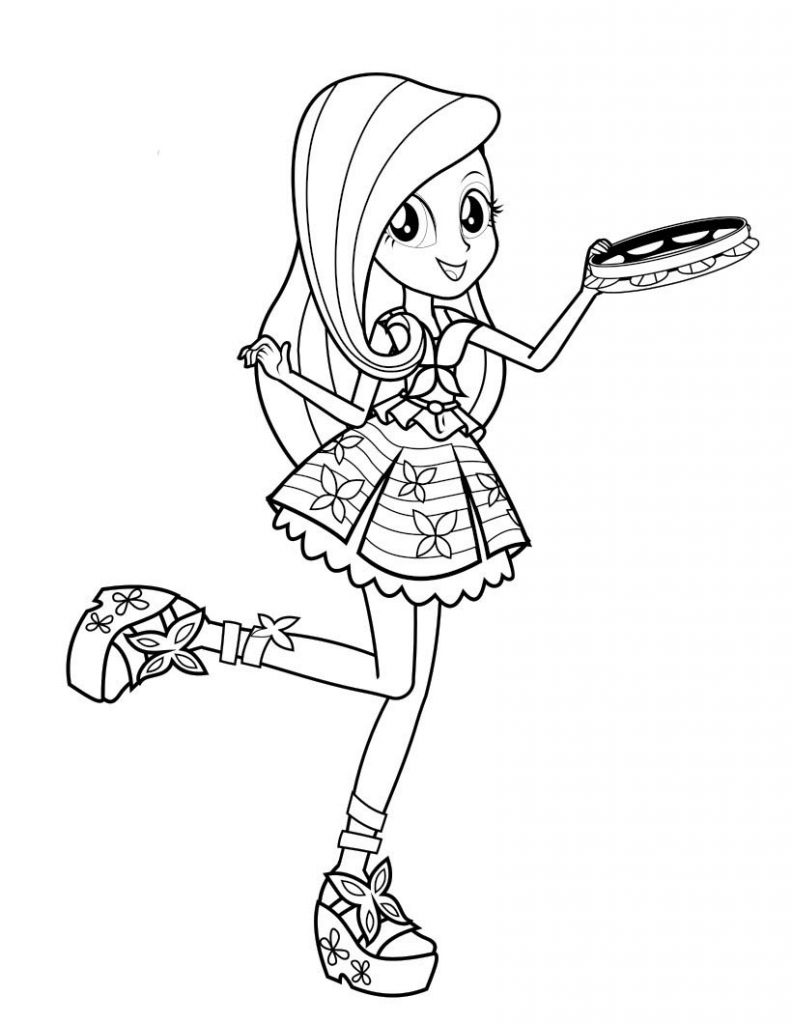 Free Equestria Girls Coloring Pages