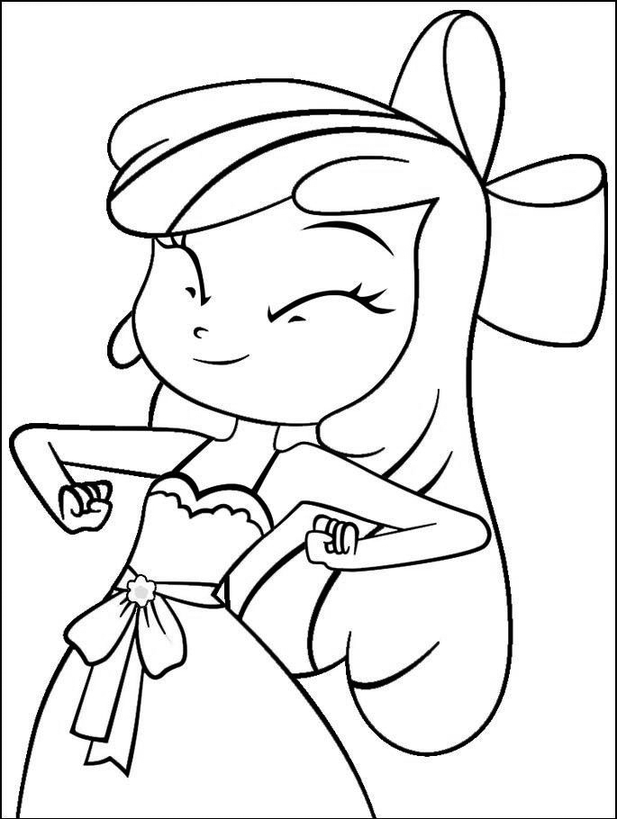 460 Top Coloring Pages My Little Pony Equestria Girl  Images