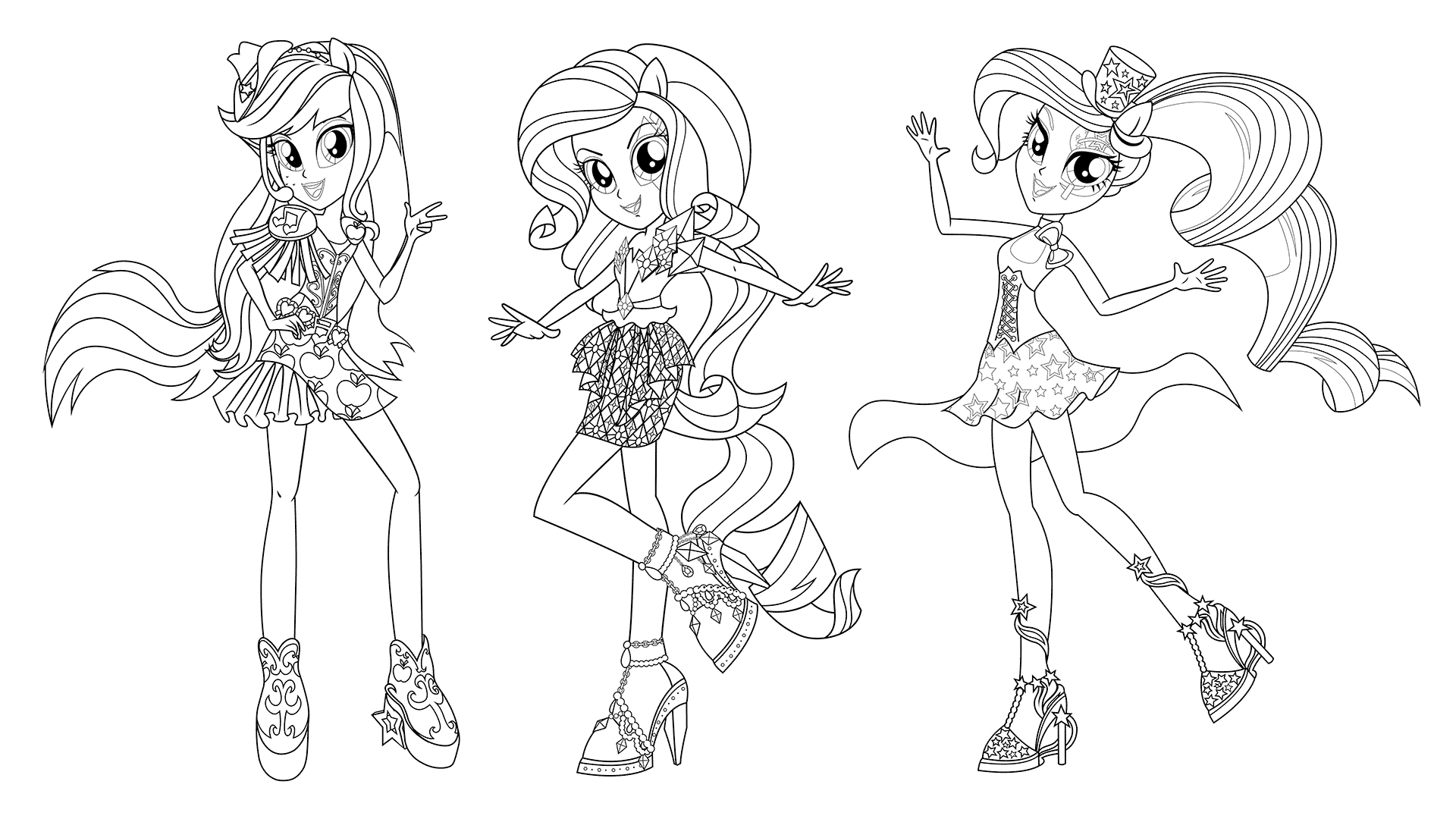 Equestria Girls Coloring Pages   Best Coloring Pages For Kids