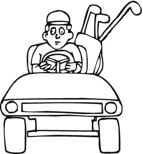 Golf Coloring Pages - Best Coloring Pages For Kids