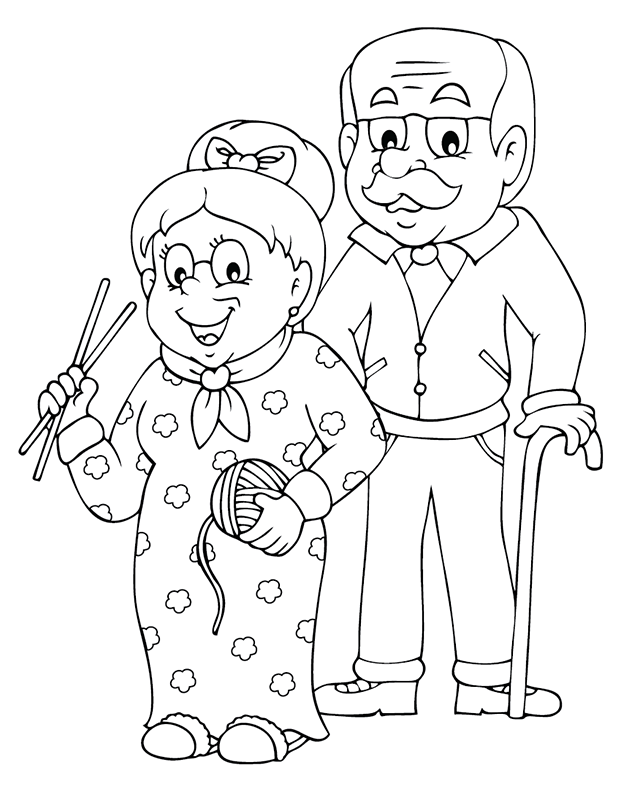 Grandparents Day Coloring Pages Best Coloring Pages For Kids