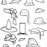 Hats Coloring Page