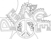 Peace Coloring Pages - Best Coloring Pages For Kids