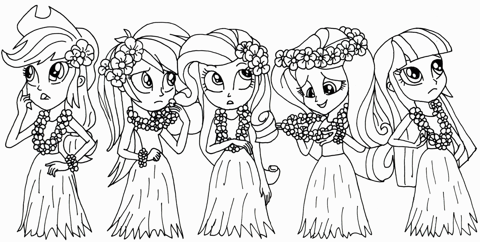 460 Top Coloring Pages My Little Pony Equestria Girl  Images