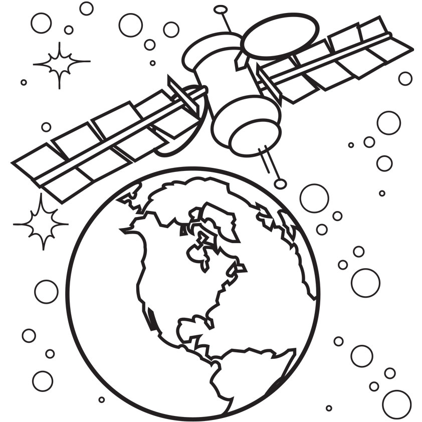 Download Space Coloring Pages - Best Coloring Pages For Kids