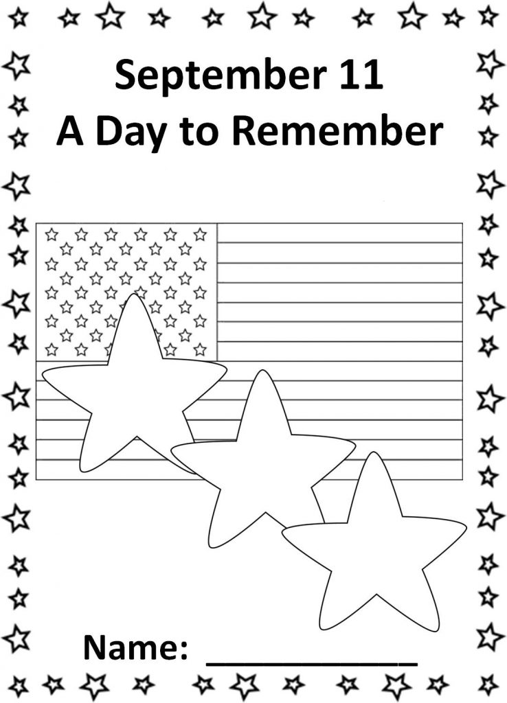 September 11 Coloring Page