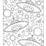 Space Coloring Pages